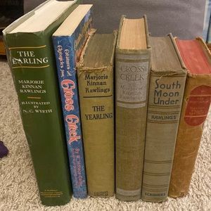 Marjorie Rawlings Florida Everglades history collection of books